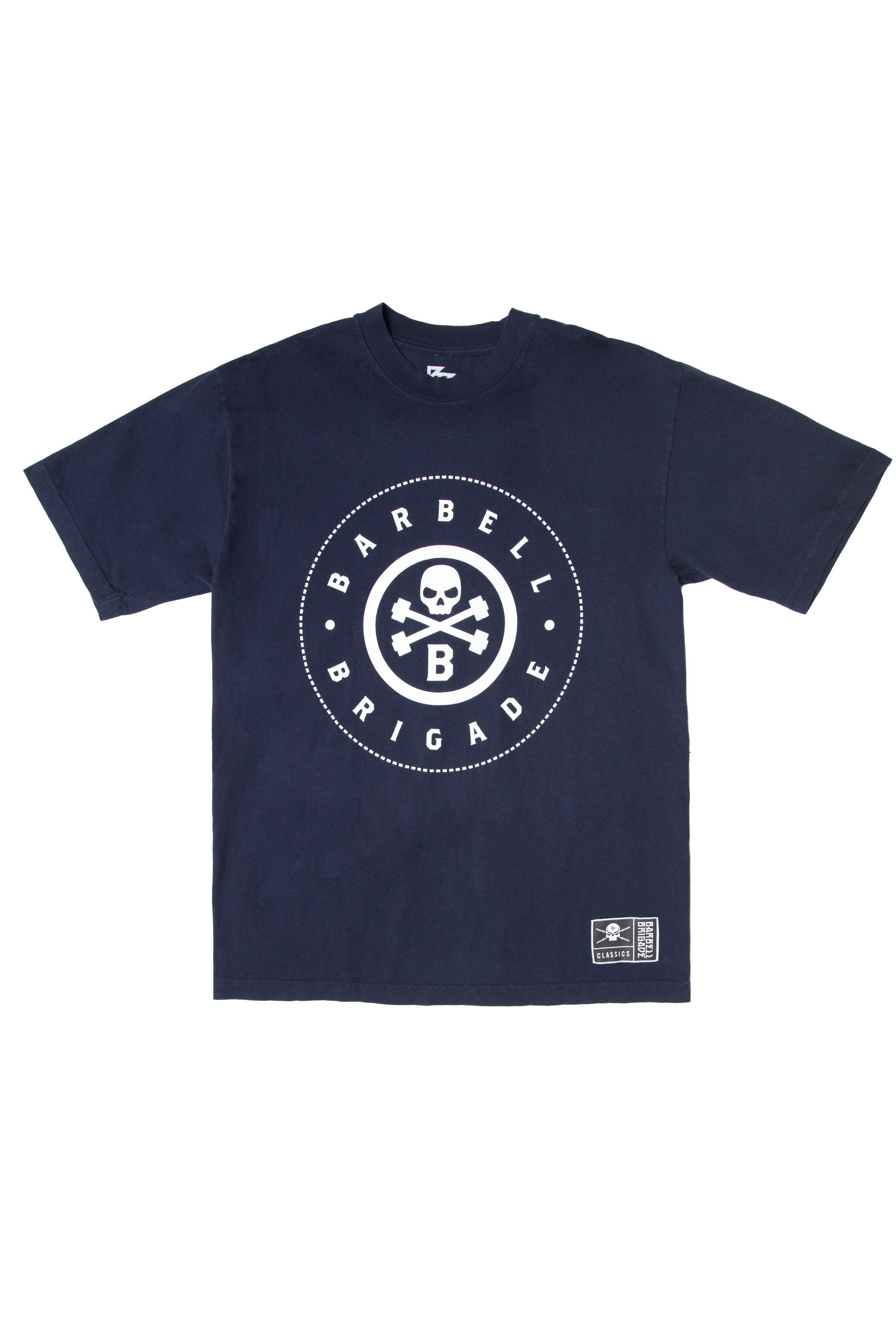 Certified - Tee (White on Navy)