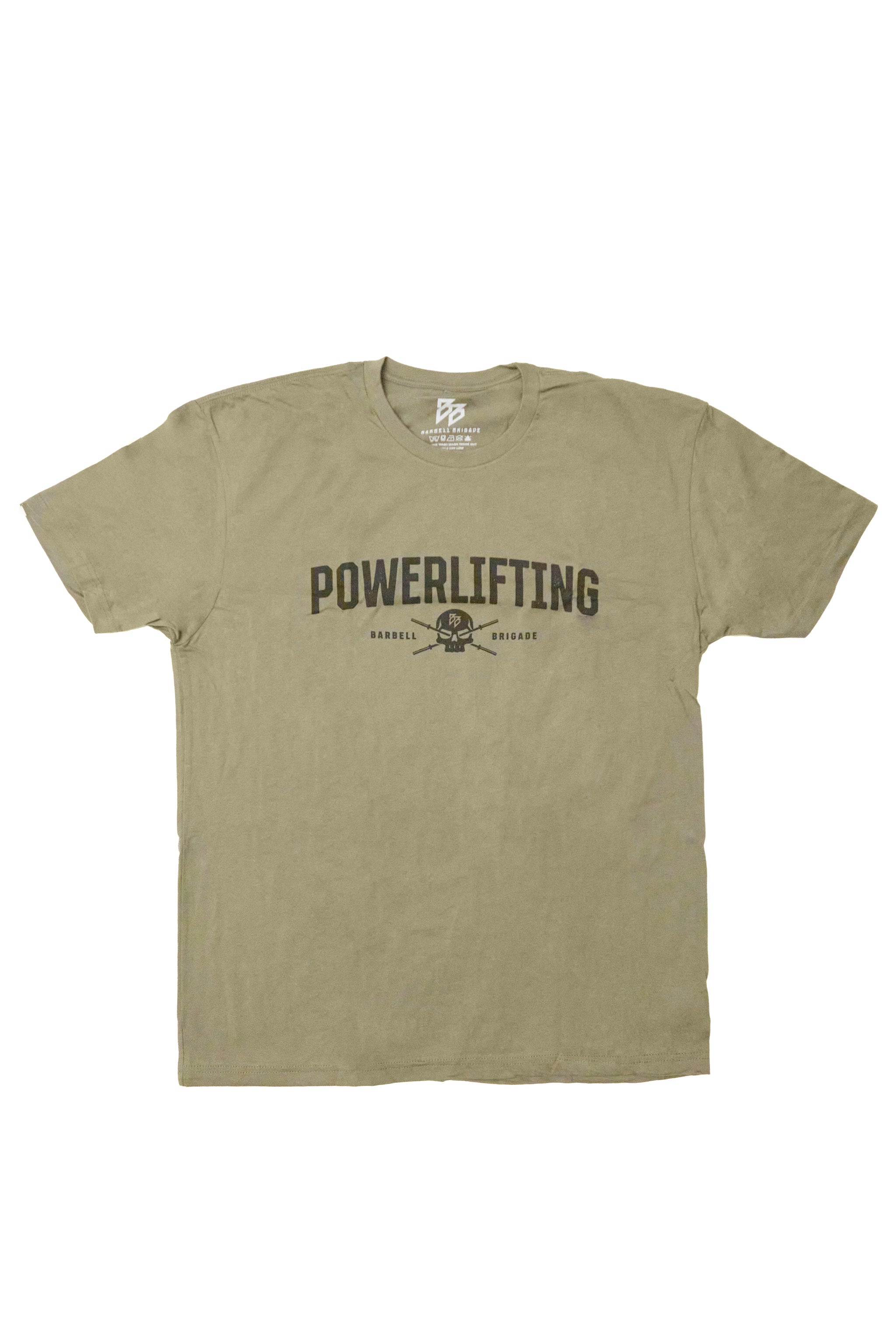 Powerlifting - Tee (Military Green)