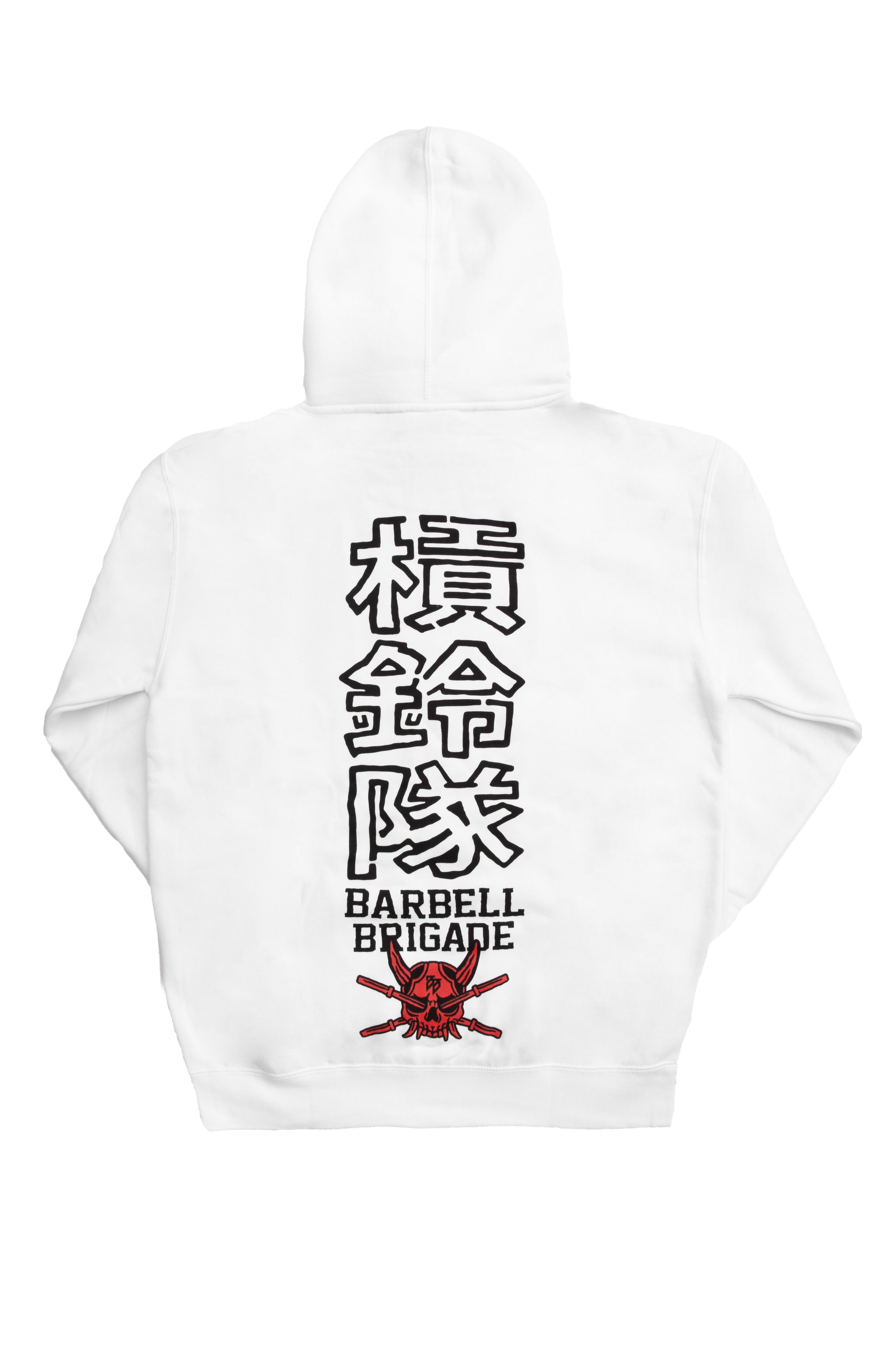 OG Kanji - Hoodie (Black & Red on White)