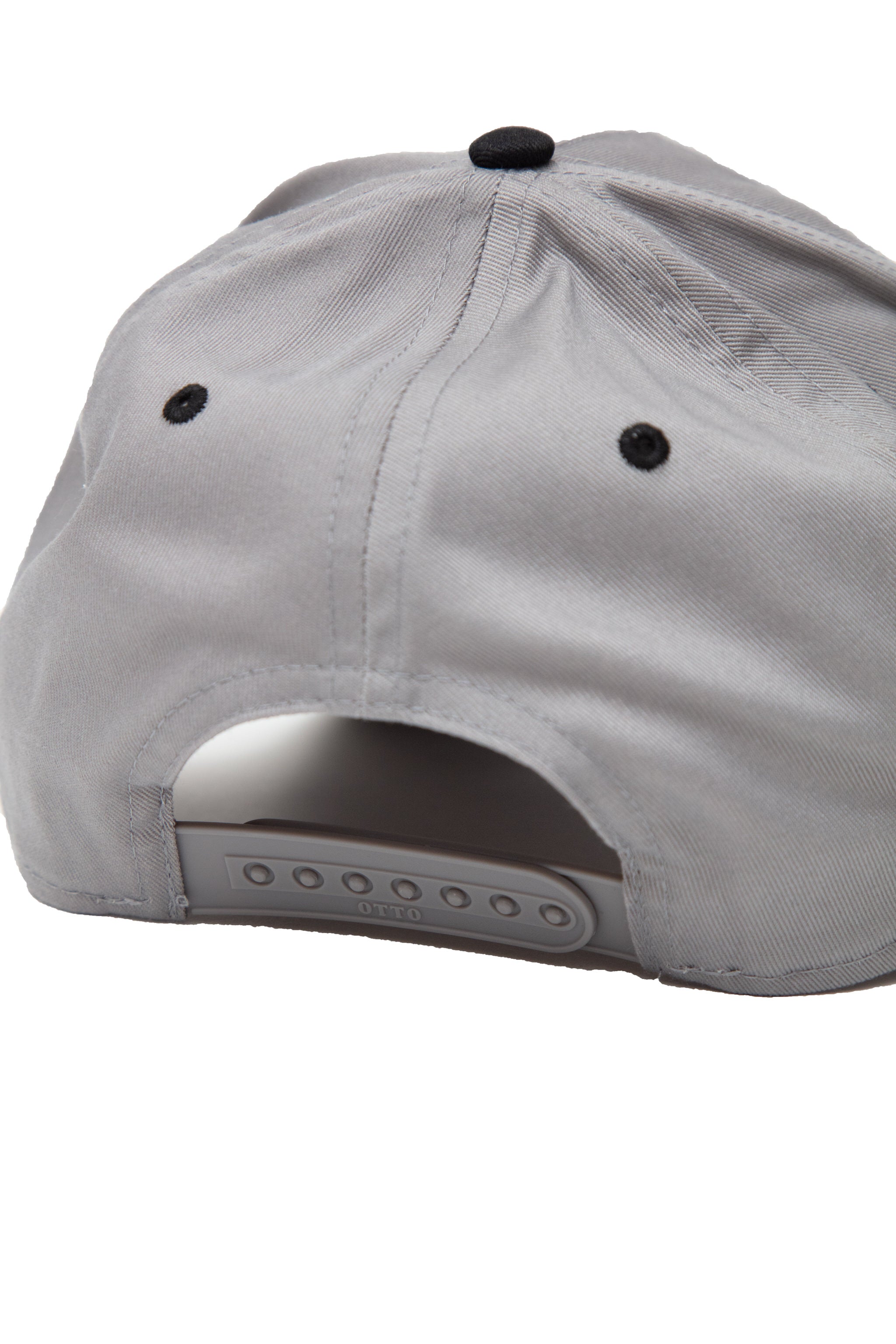Weight Smashers - 5-Panel Snapback Hat (Grey/Black)