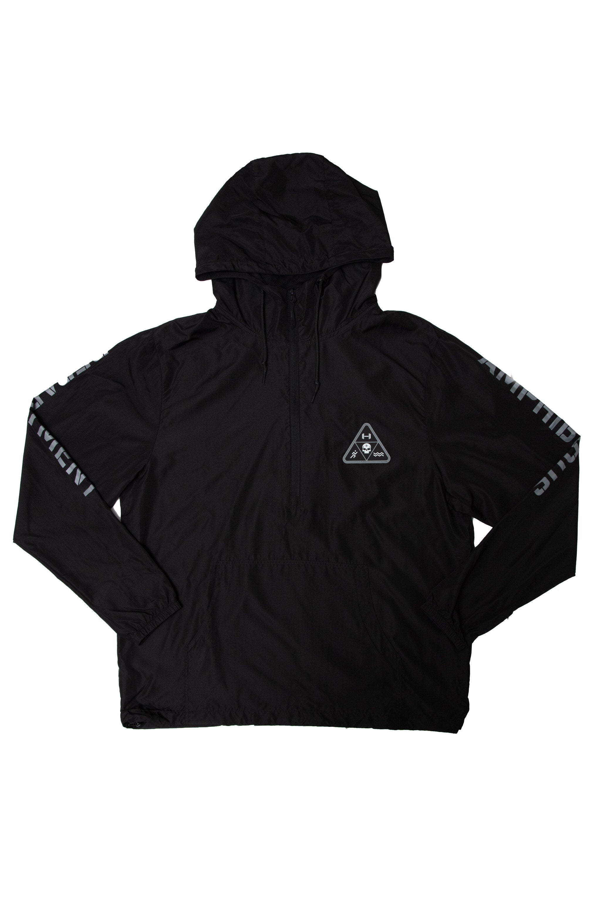 Lift Run Swim - Lightweight Windbreaker (Black)