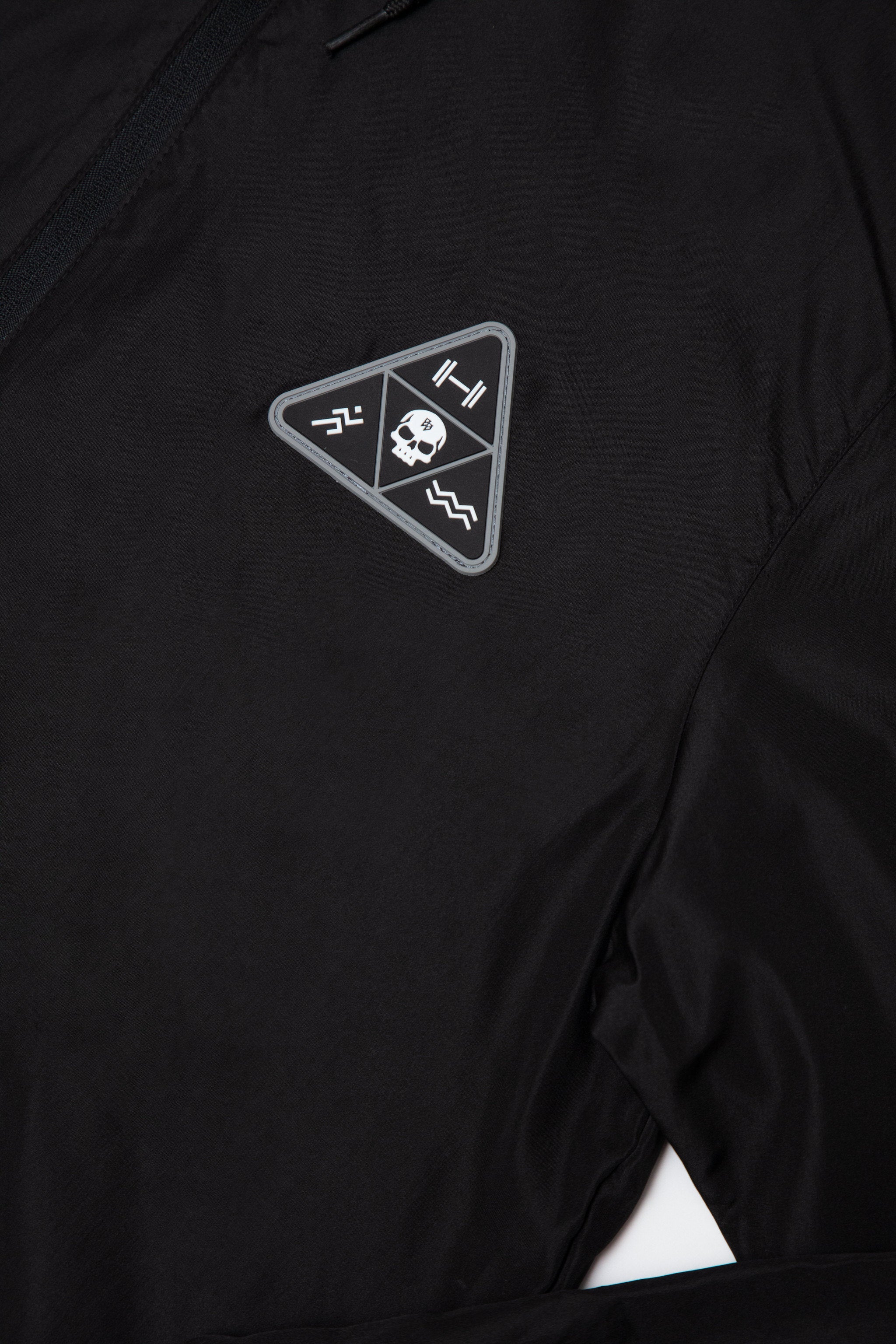 Lift Run Swim - Lightweight Windbreaker (Black)