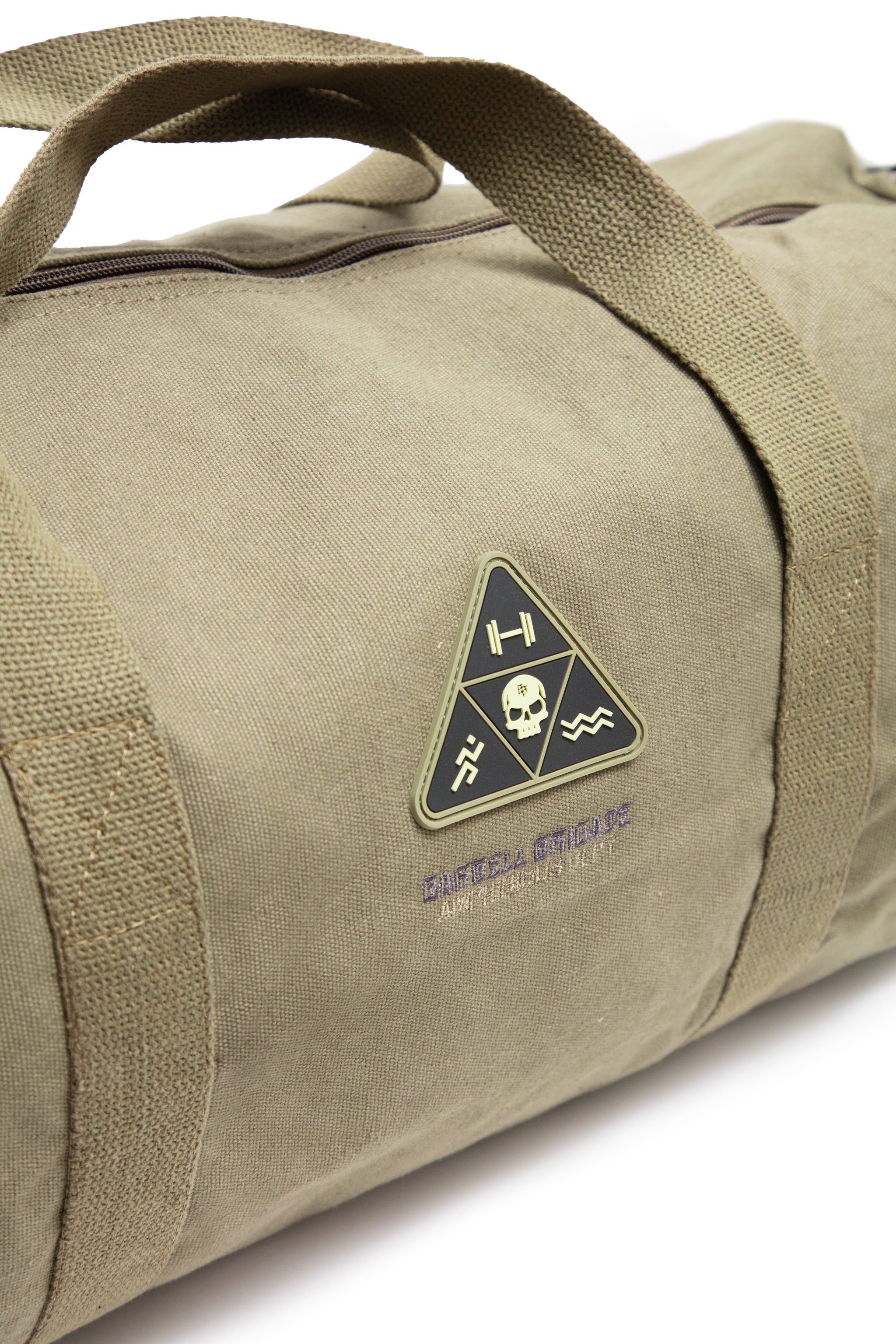 Lift Run Swim - Canvas Duffel Bag (Olive Drab)