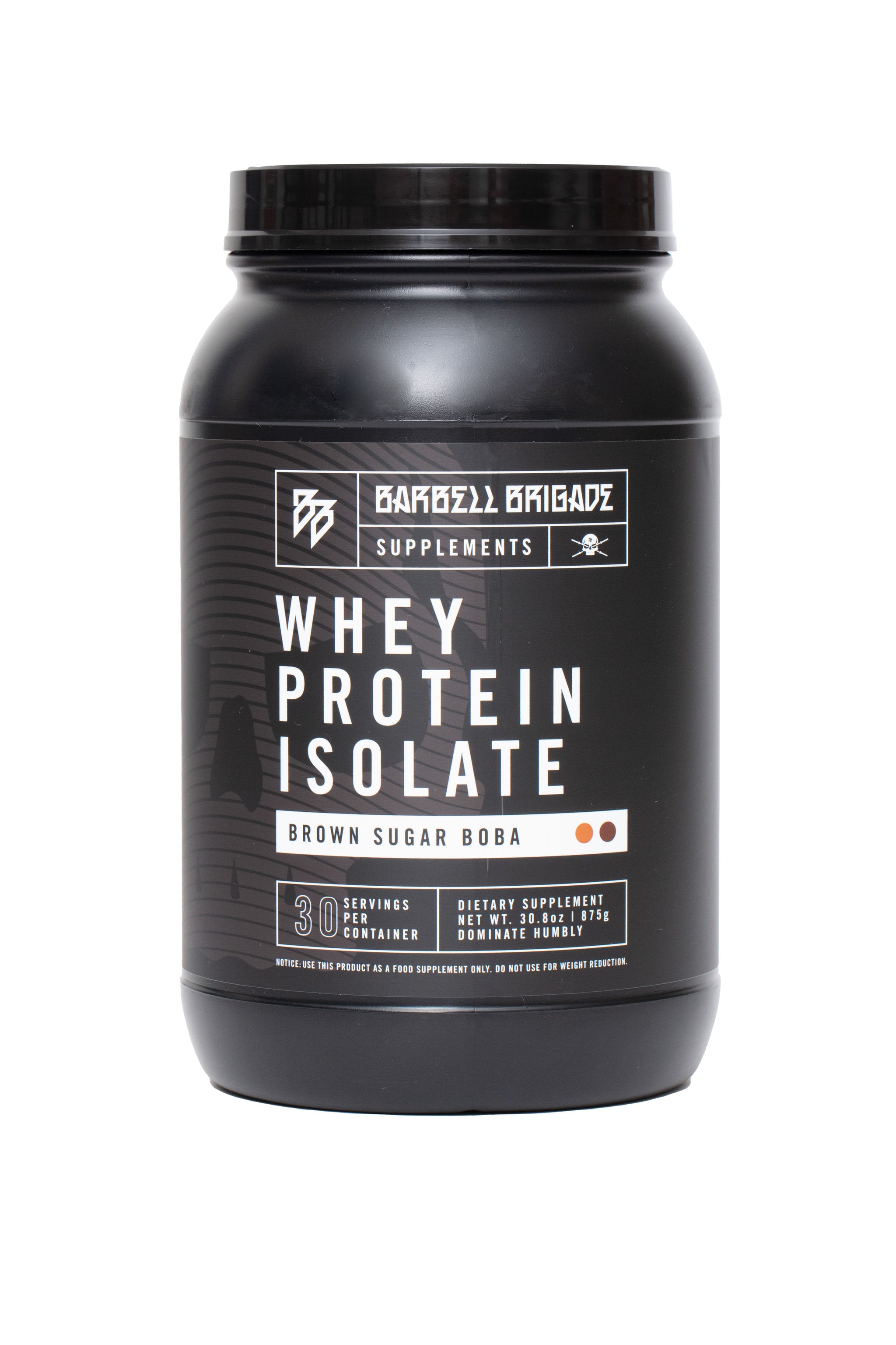 BB - Whey Protein Isolate (Brown Sugar Boba)