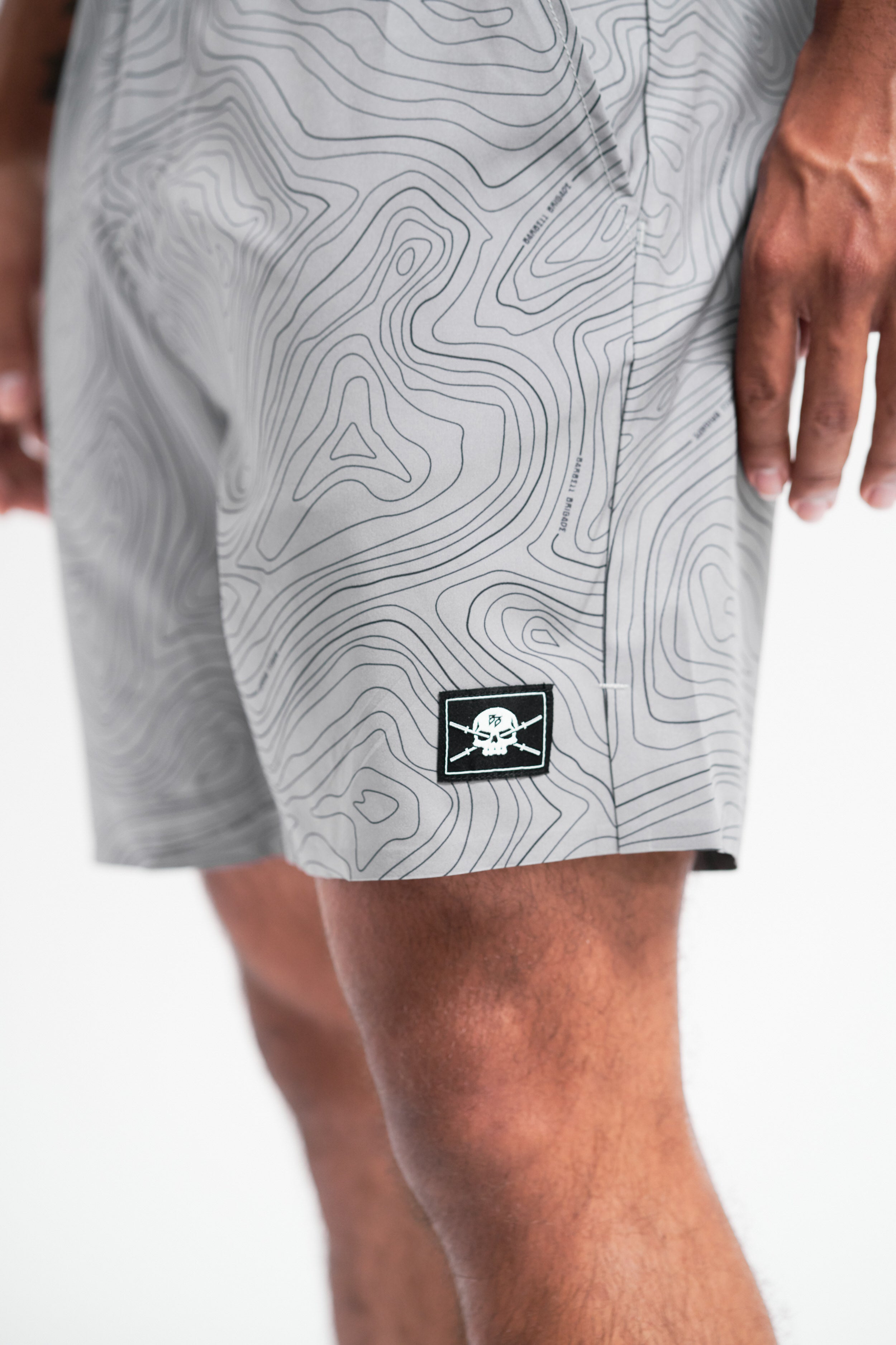 Amphibious MKIII - Shorts (Grey Topographic)