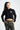 Rebirth - Women's Cropped Hoodie (Black)